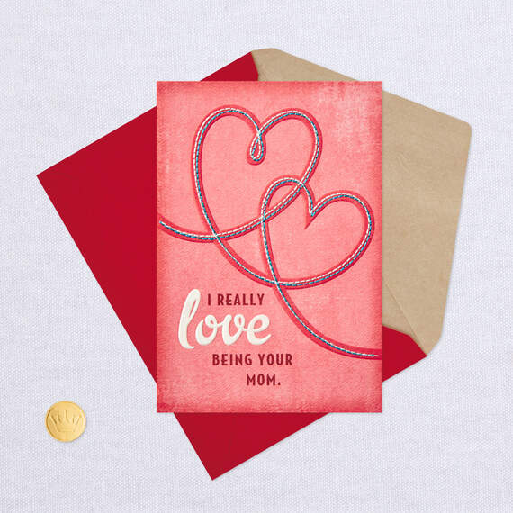 Love Being Your Mom Valentine's Day Card, , large image number 6
