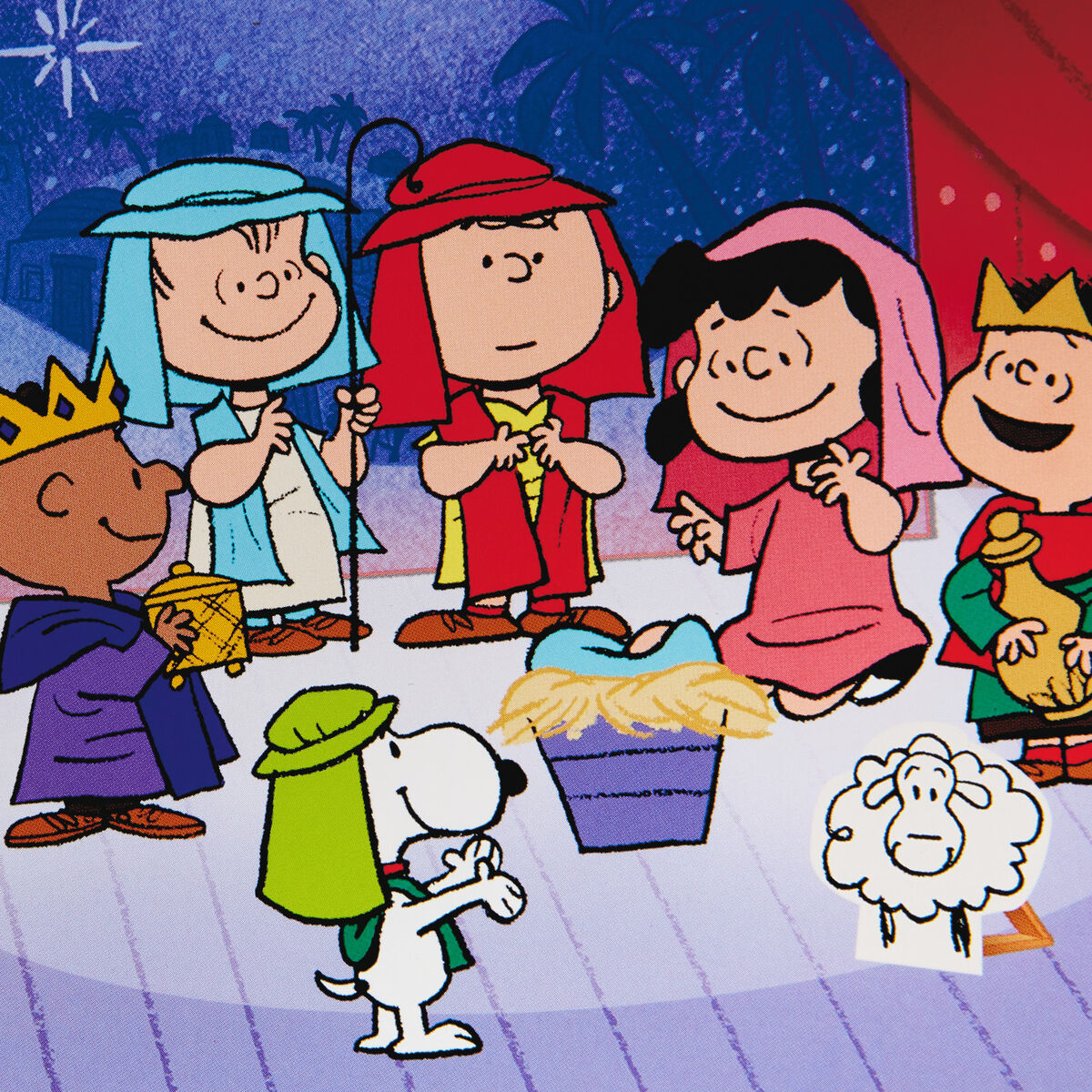 Peanuts® Christmas Pageant Christmas Cards, Box of 16 Boxed Cards Hallmark