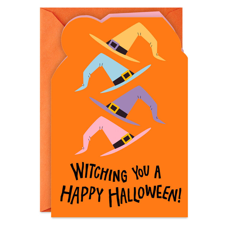 Friends, Frights and Fun Halloween Card for Kids