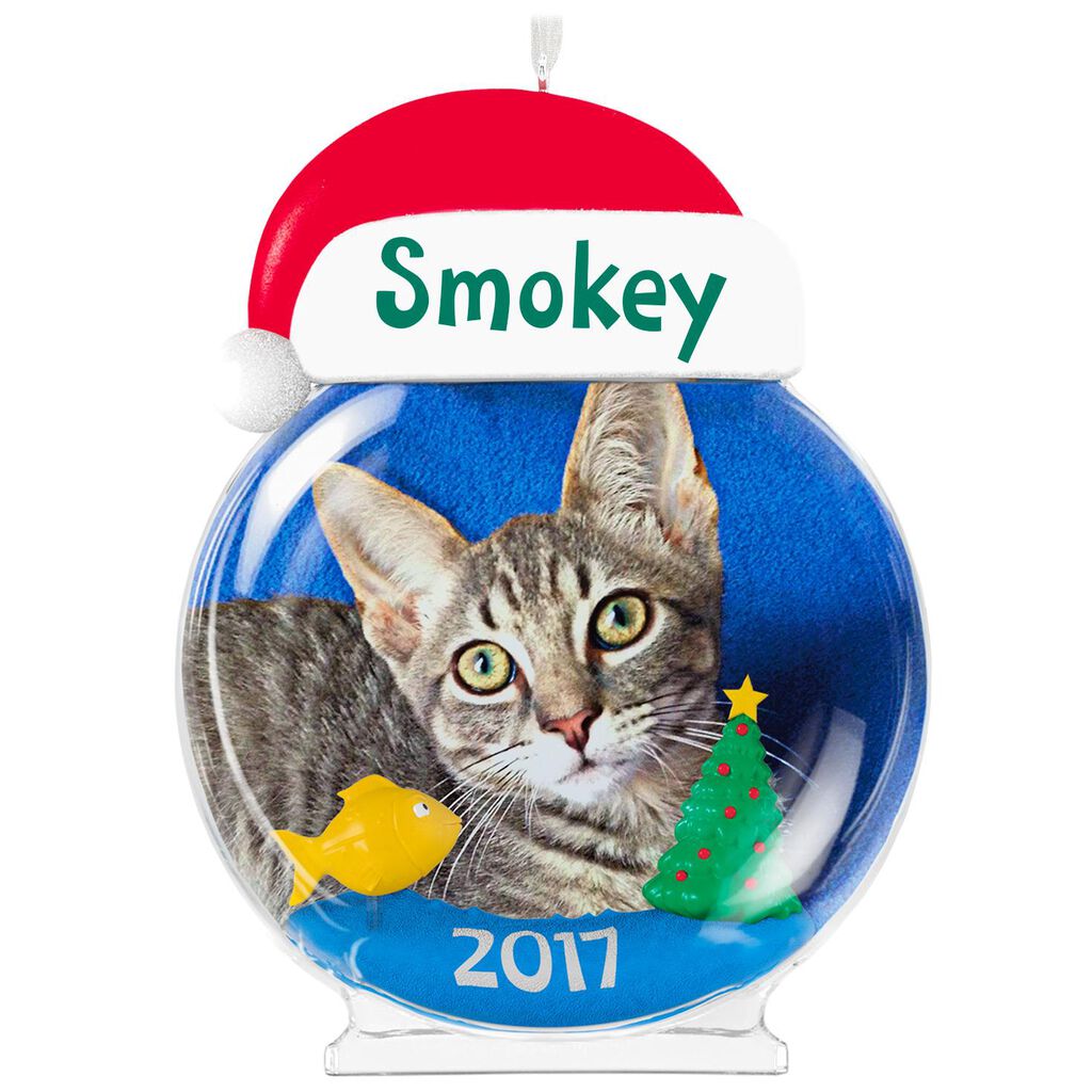 the purrfect christmas personalized cat photo frame ornament sale