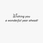 Deer and Snowy Cabin New Year Cards Pack Sentiment image number 3