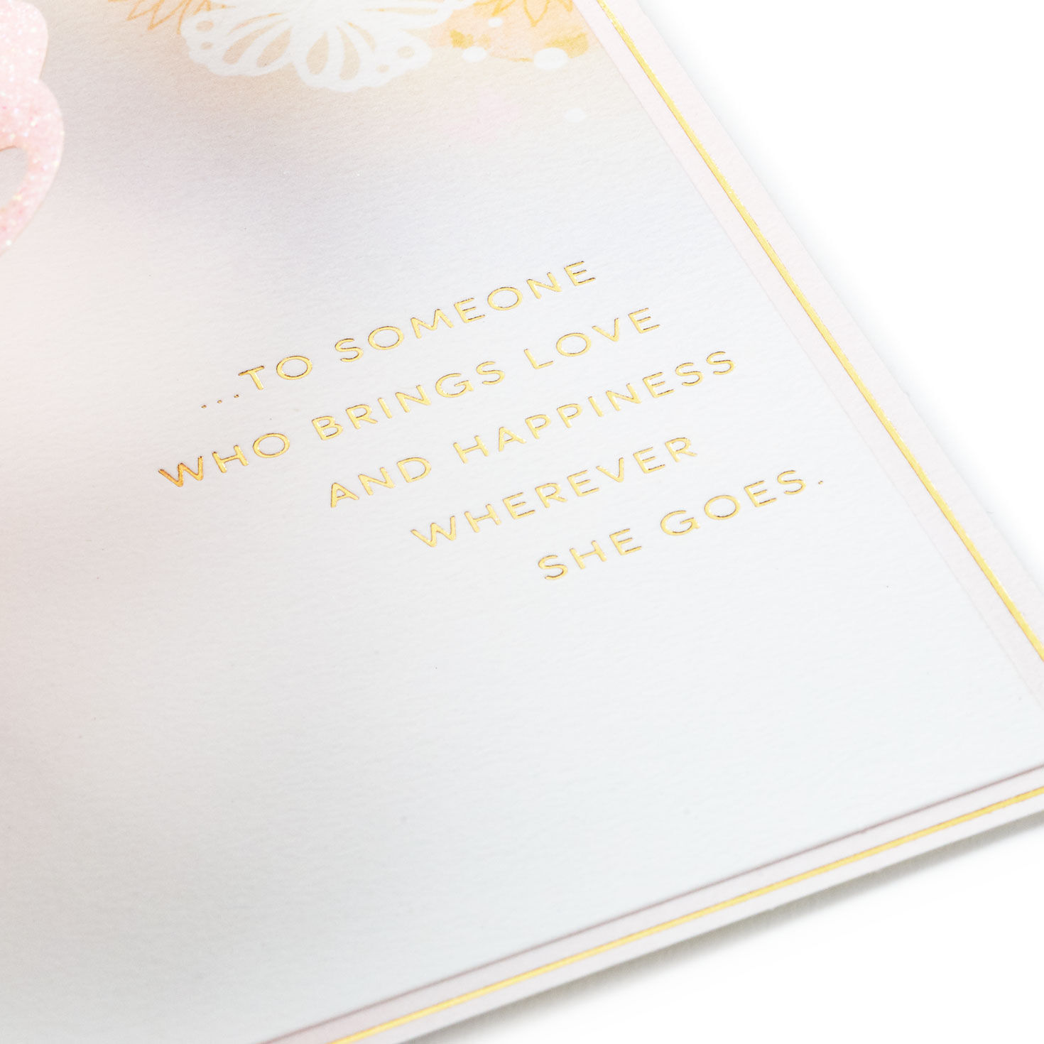 Special Wish to Someone Who Brings Happiness 3D Pop-Up Card for Her, , large image number 3