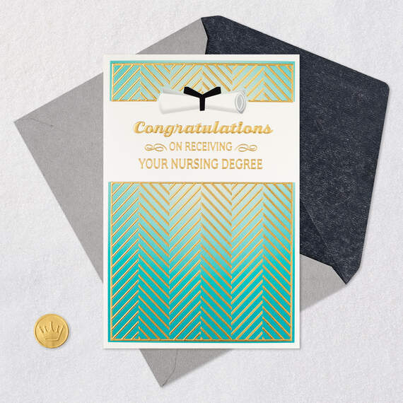 Your Kindness and Caring Nursing School Graduation Card, , large image number 5