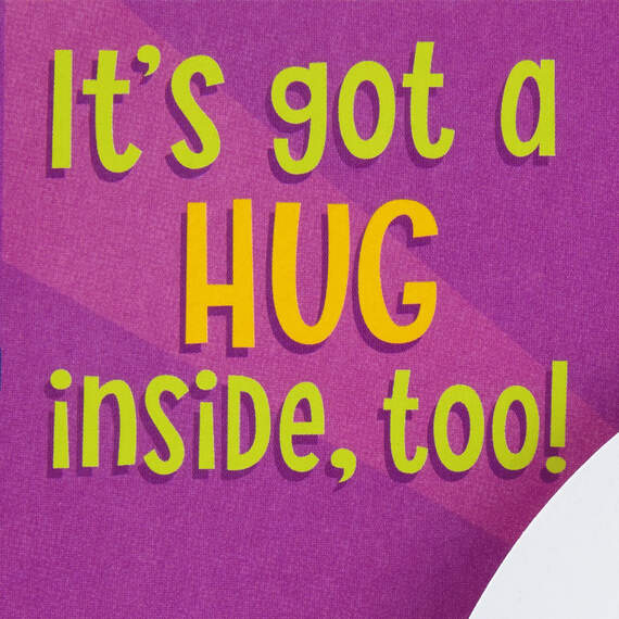 Cute Ghost Hug Pop-Up Halloween Card, , large image number 2