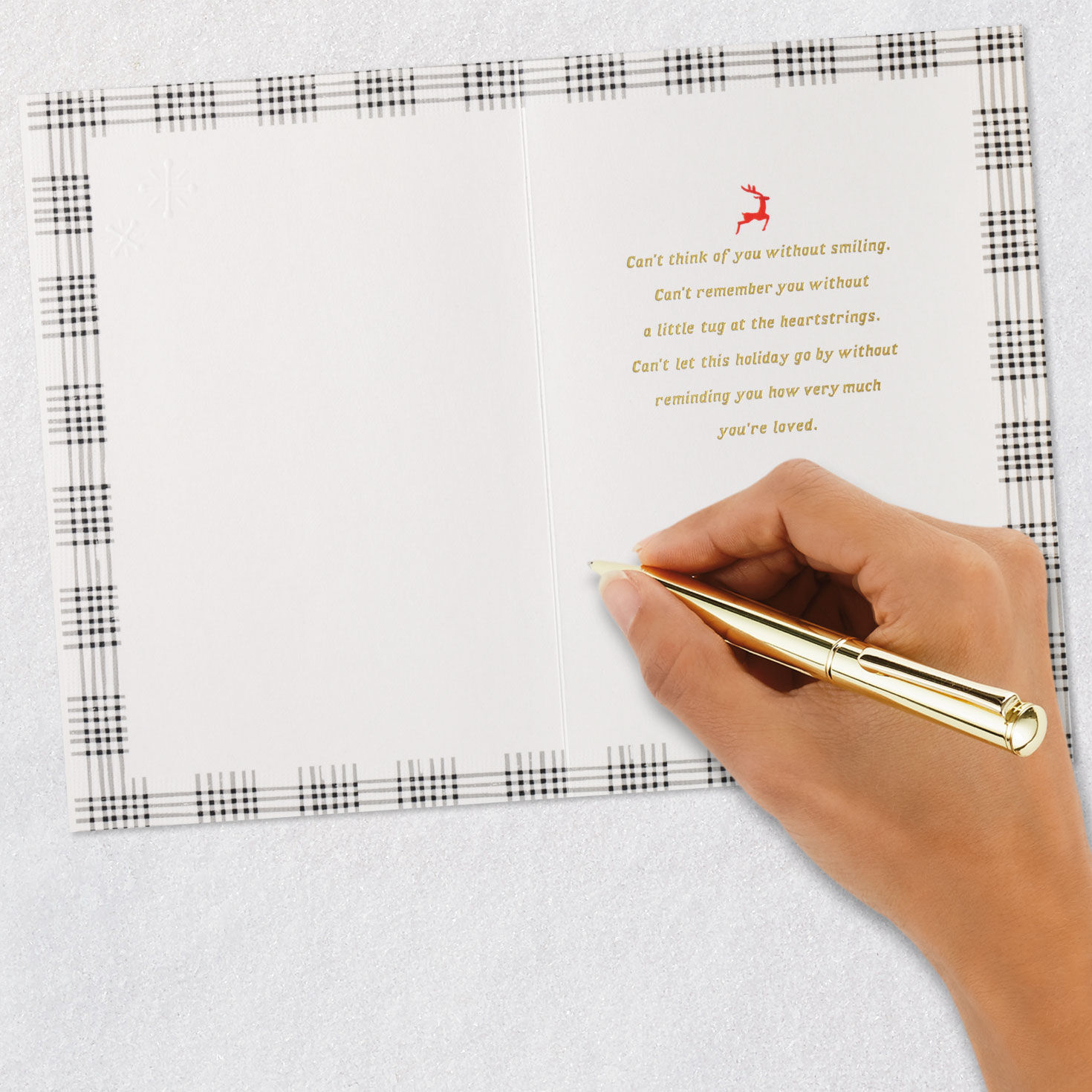 Thinking of You With Love and Pride Christmas Card for Grandson, , large image number 6