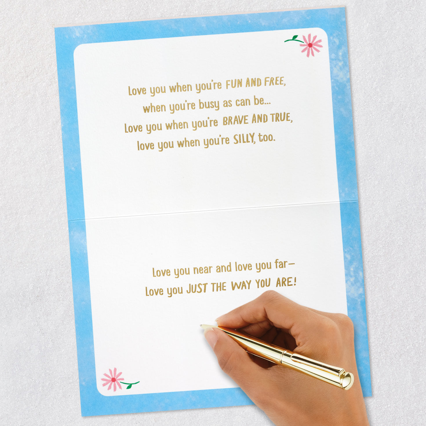 Love You Just the Way You Are Birthday Card for Granddaughter, , large image number 7