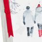 Couple Holding Hands in Snow Wife Christmas Card Card Front Detail image number 5