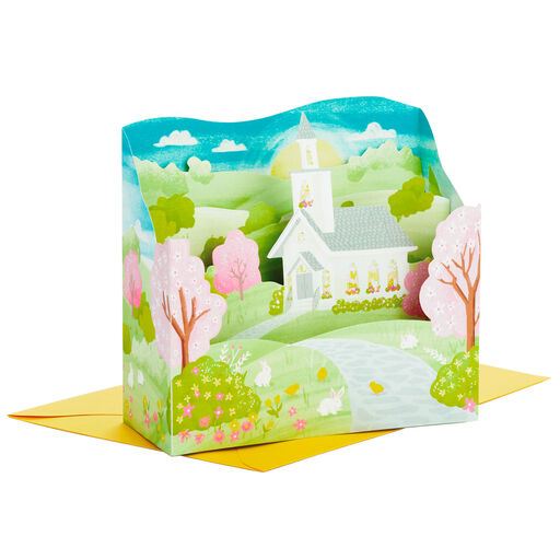 Easter Blessings 3D Pop-Up Easter Card, 