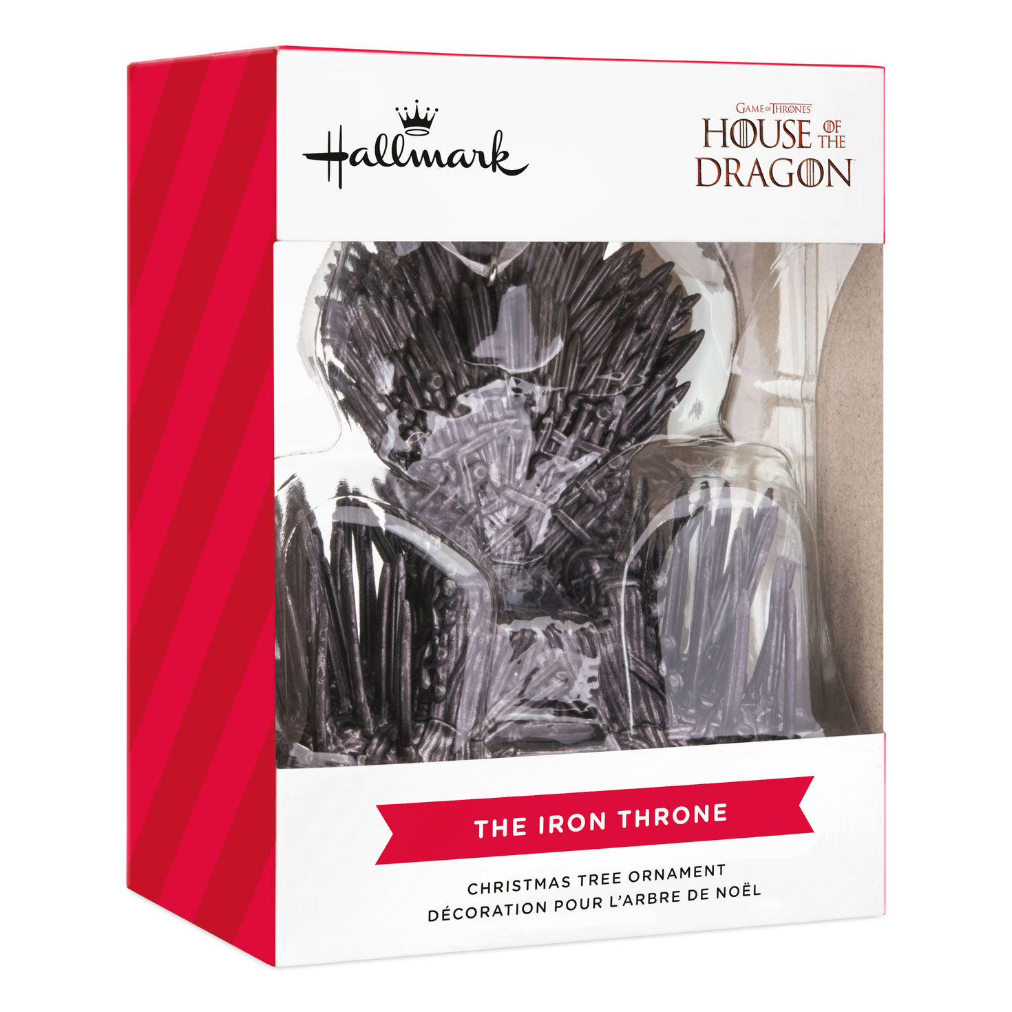 House of the Dragon Iron Throne Christmas Ornament  image number 5