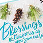 Blessings as You Serve the Lord Religious Christmas Card for Clergy, , large image number 5