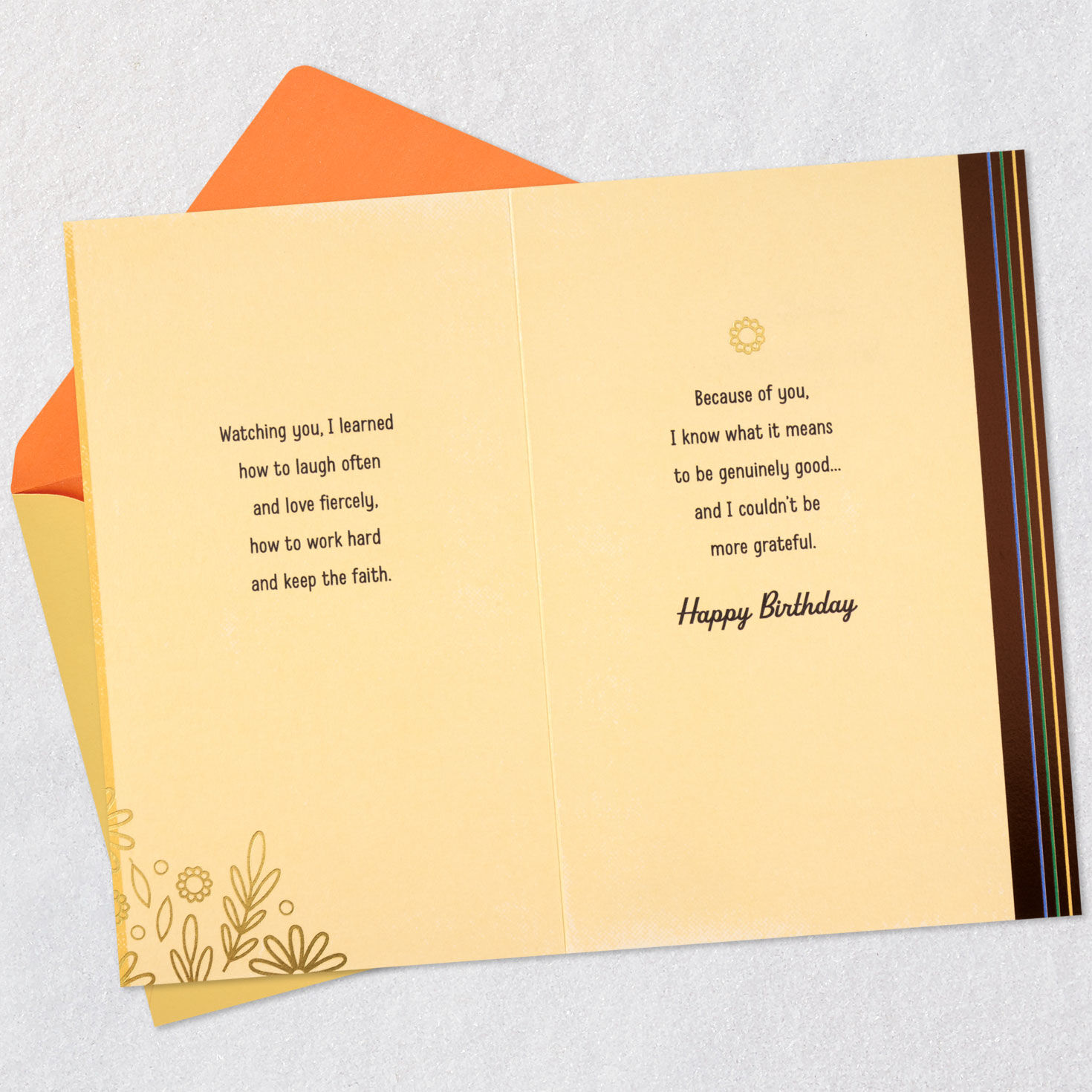 Black Woman Holding Son Birthday Card for Mom Open card with envelope image number 4