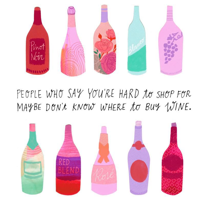 Where to Buy Wine Birthday Card