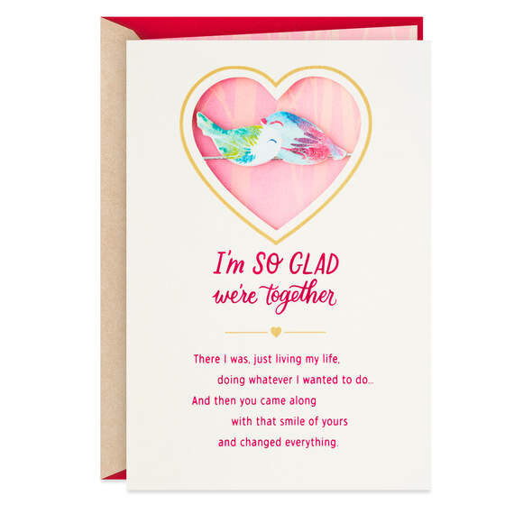 So Glad We're Together Romantic Valentine's Day Card, , large image number 1