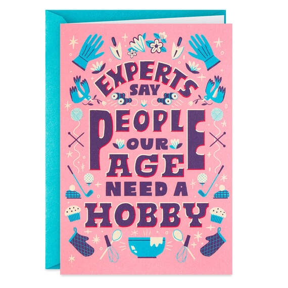 Profanity Is a Hobby, Bitches Funny Birthday Card