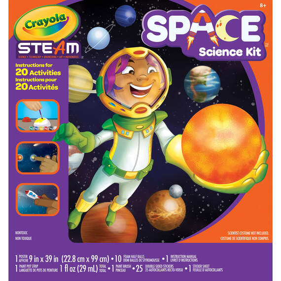 Crayola STEAM Space Science Lab Activity Kit, , large image number 1