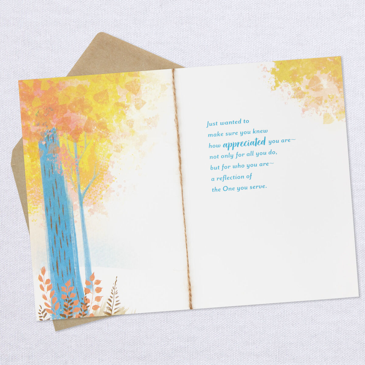 Your Ministry Makes a Difference Religious Clergy Appreciation Card