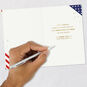 American Flag Veterans Day Card Signing card image number 6