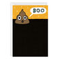 Boo Poo Funny Custom Halloween Card, , large image number 1