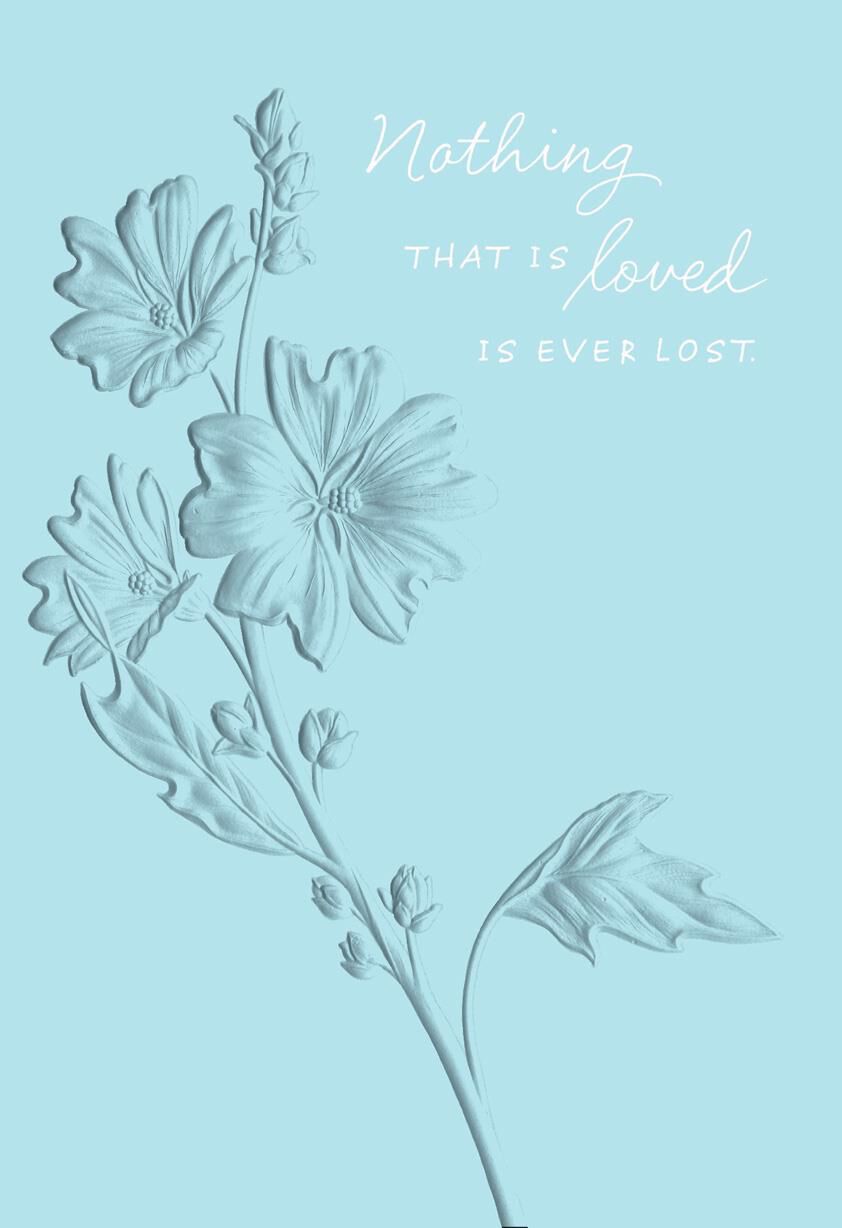 Beautiful Memories Sympathy Card