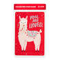 You Are Lloved Llama Valentine's Day Postcard, , large image number 1