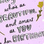 To a Daughter Who's Smart and Beautiful Funny Birthday Card, , large image number 4