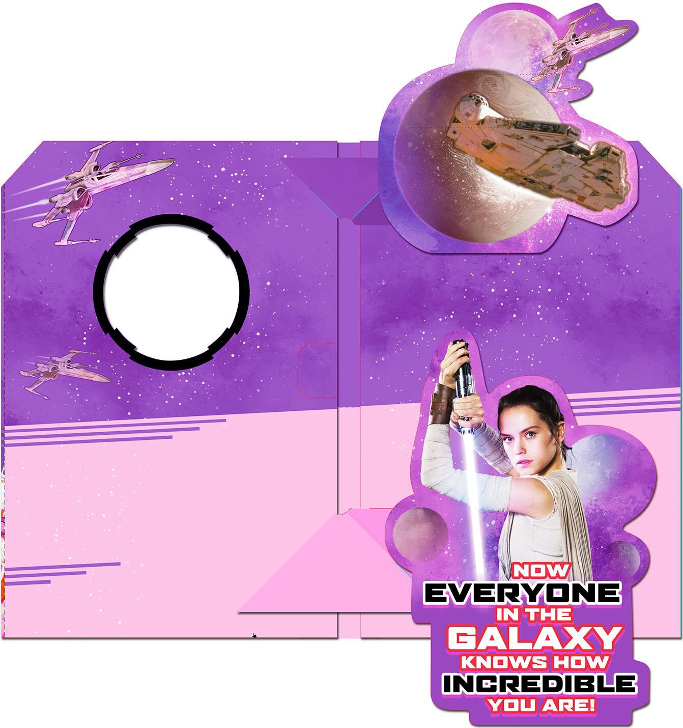 Rey™ and BB-8™ Valentine's Day Sound Card
