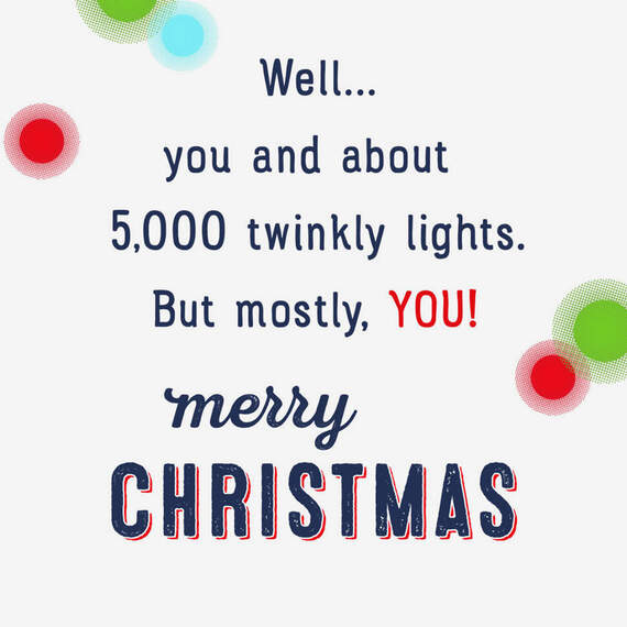 You Make the Holidays Extra Bright Christmas Card for Grandson, , large image number 2