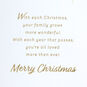 Sparkly Snowflakes Christmas Card for Son and Family sentiment image number 3