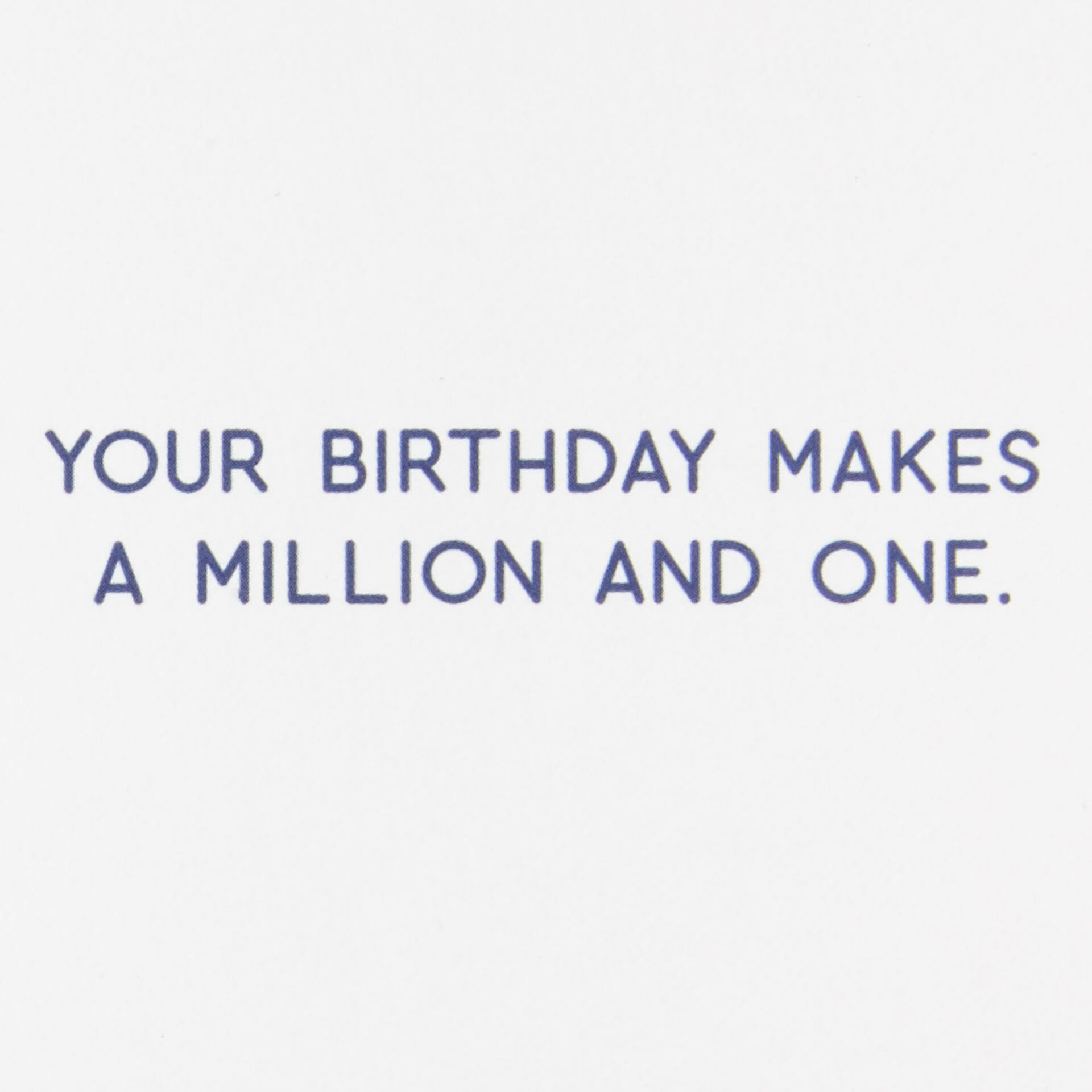 A Million and One Reasons Birthday Card - Greeting Cards - Hallmark