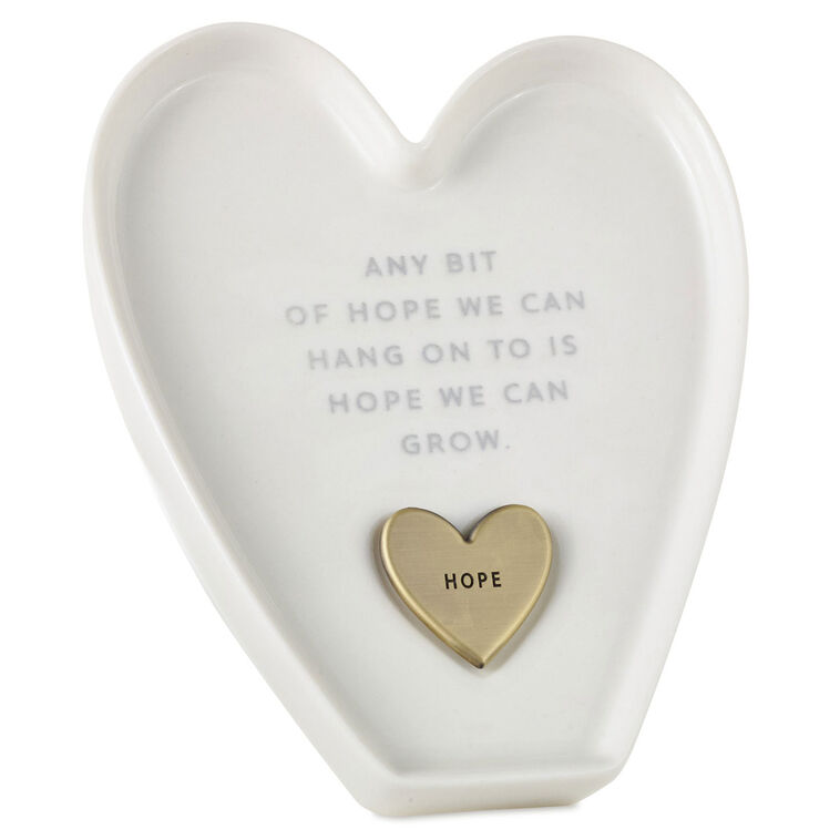 Token Heart Box Heart-Shaped Trinket Dish With Token - Trays & Boxes | Hallmark