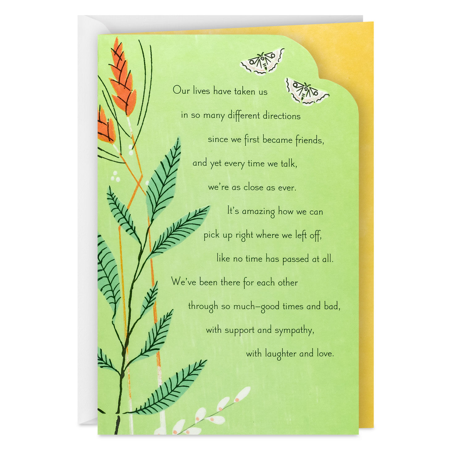 I Just Wanted You to Know Friendship Card