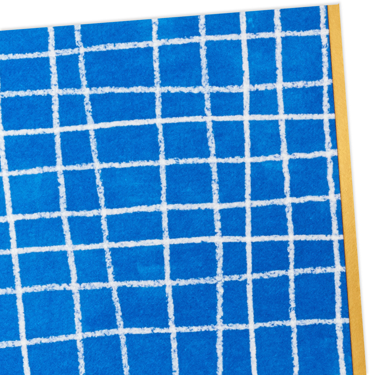 Blue Windowpane Blank Note Cards, Pack of 5, , large image number 3