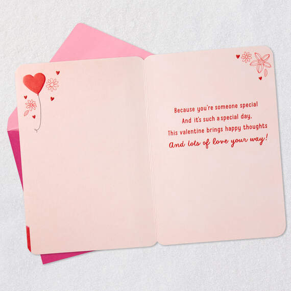 Happy Thoughts and Lots of Love Valentine's Day Card - Greeting Cards ...