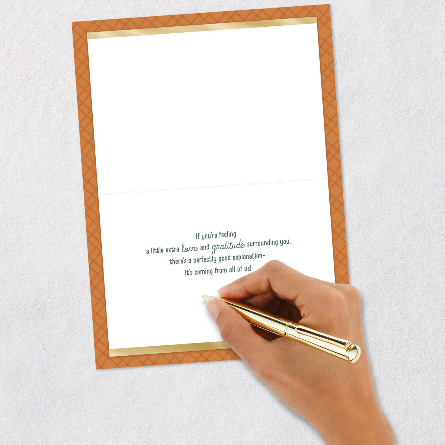 Extra Love and Gratitude Thanksgiving Card From All for only USD 2.99 | Hallmark