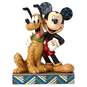 Jim Shore Best Pals Mickey Mouse and Pluto Figurine, , large image number 1