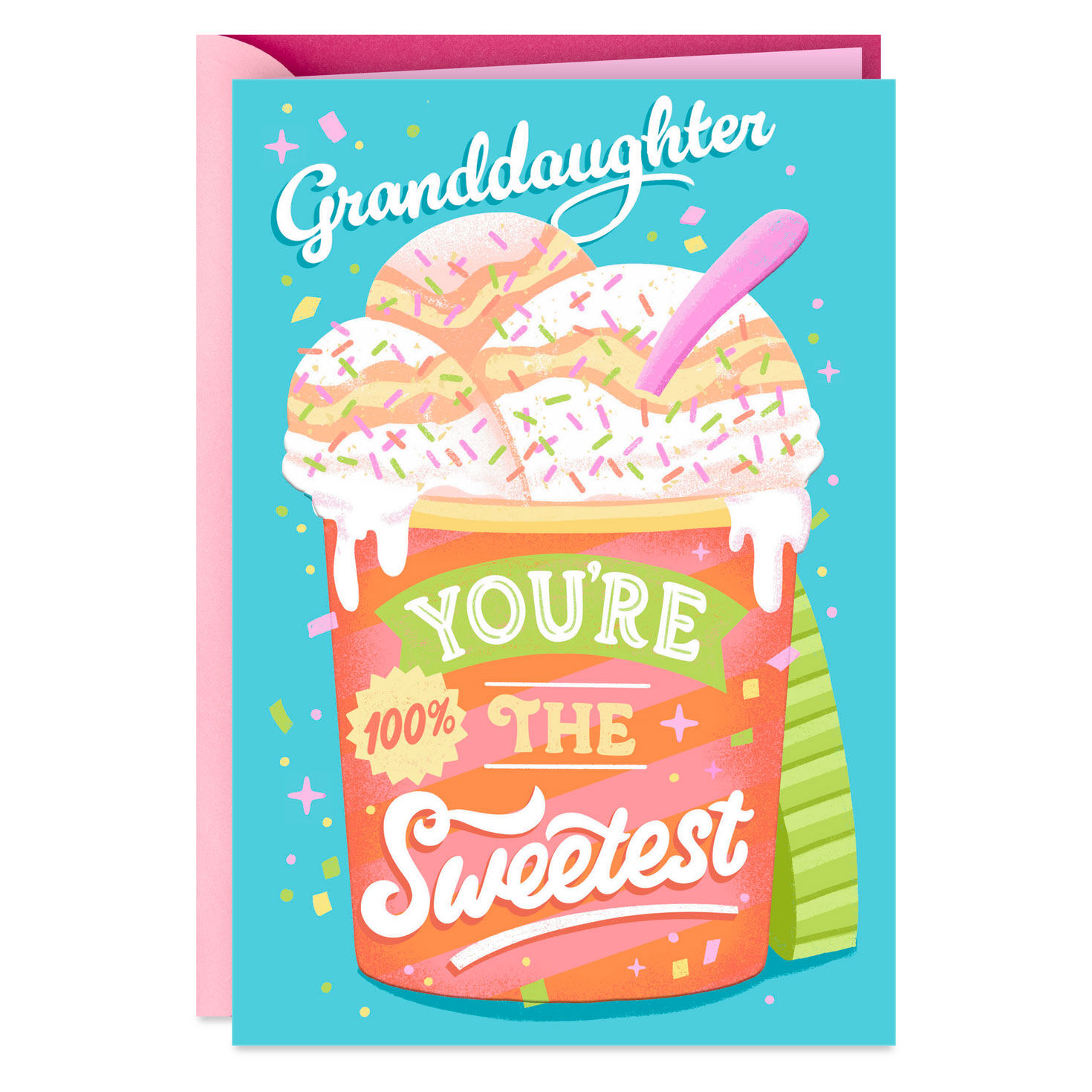 You're the Sweetest Birthday Card for Granddaughter