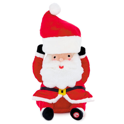 Peek-A-Boo Santa Stuffed Animal With Sound And Motion, 13", 
