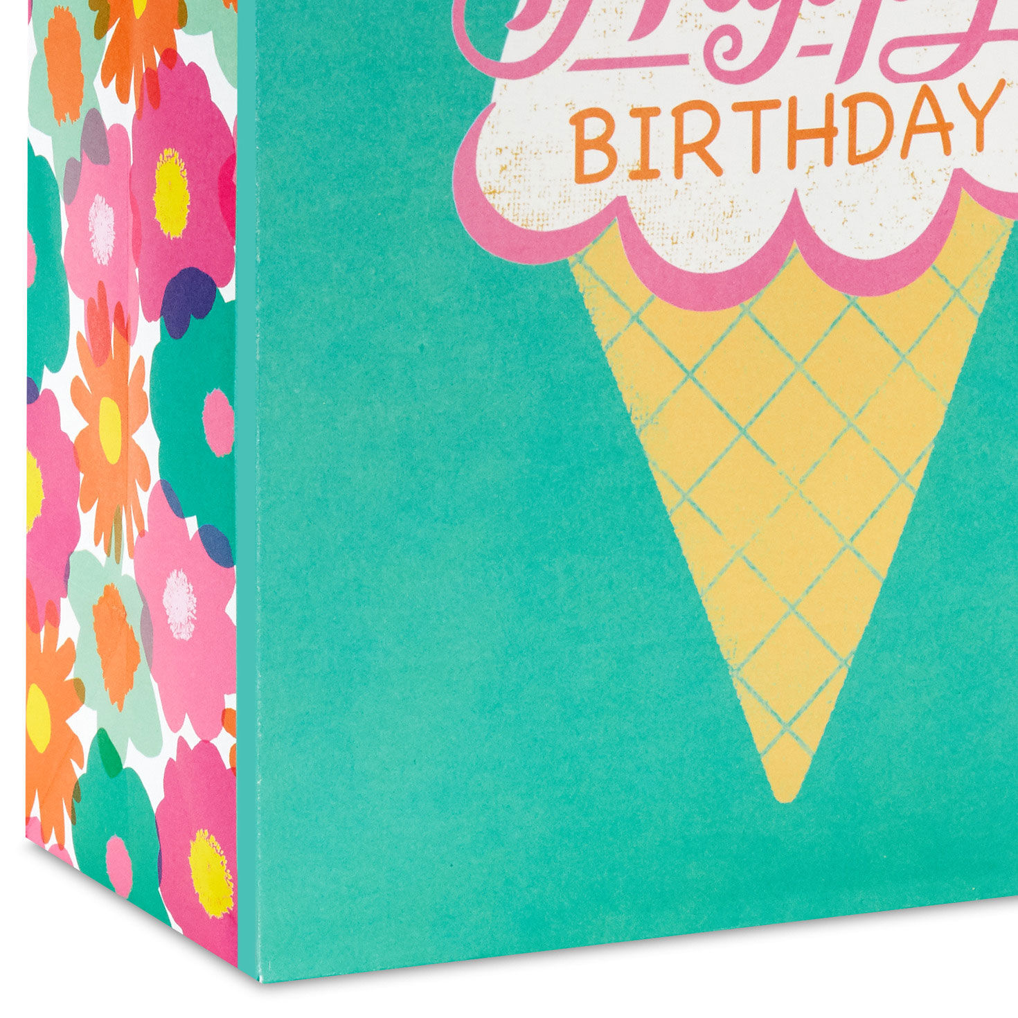 9.6" Ice Cream Cone Medium Birthday Gift Bag for only USD 3.49 | Hallmark