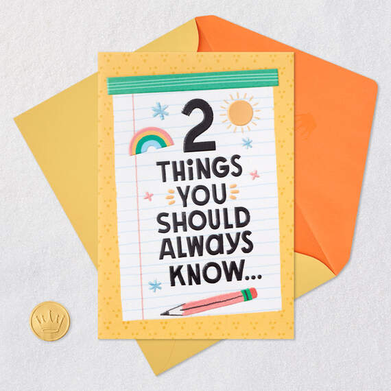 Little World Changers™ Loved and Amazing Kid Card, , large image number 6