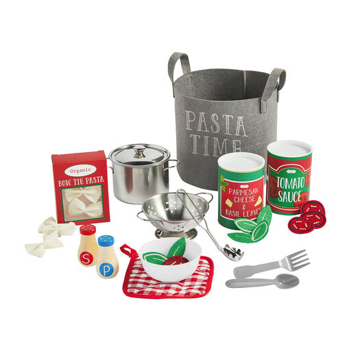 Mud Pie My Pasta Cooking Toy Set, 26 Pieces, 