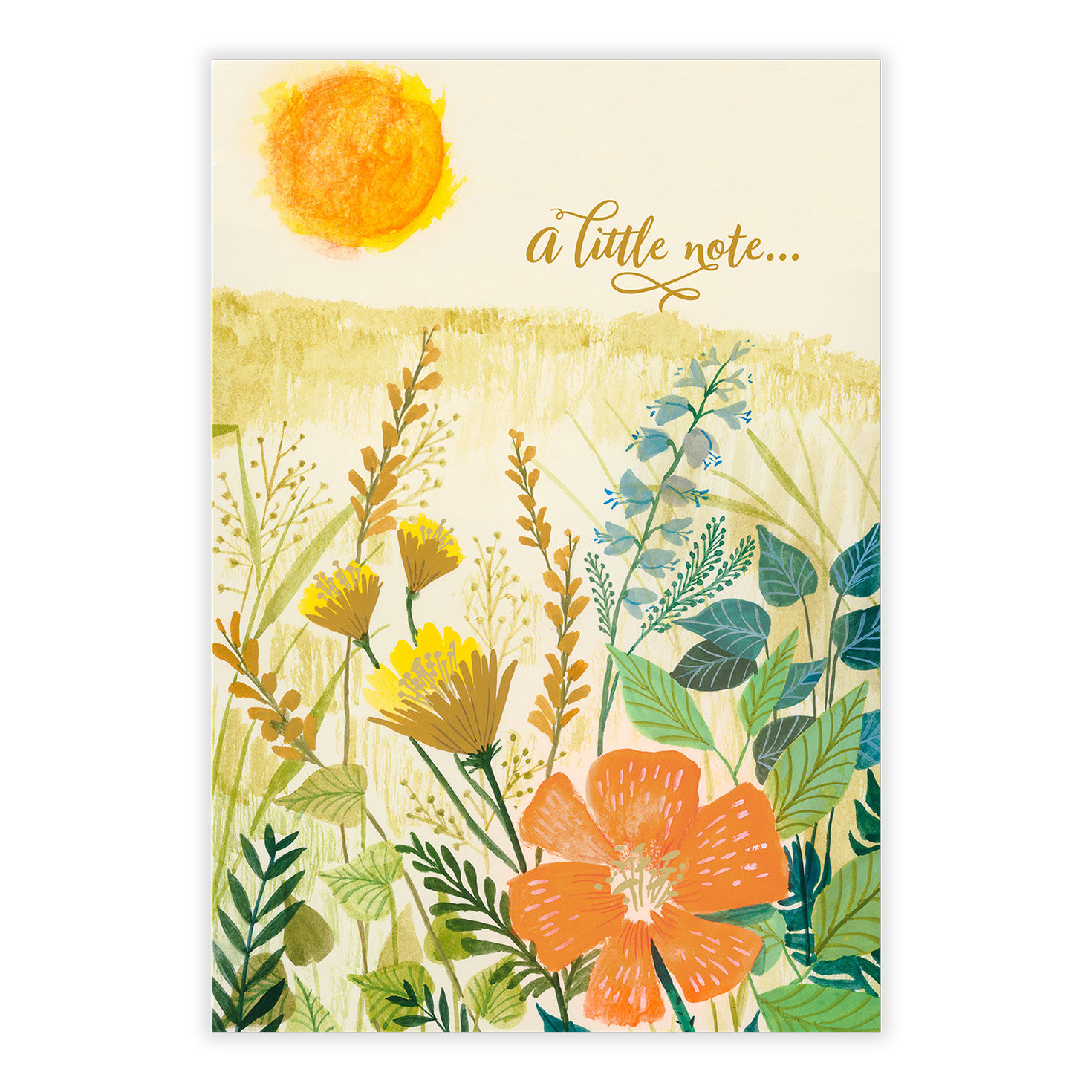 Sunny Wildflowers Thank-You eCard, , large image number 2