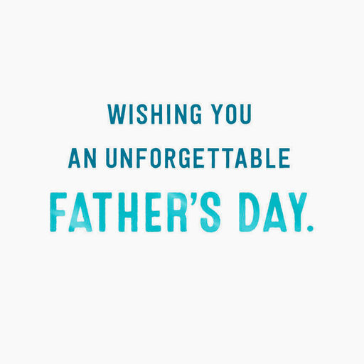 Fatherhood Dadventures Video Greeting Father's Day Card, 