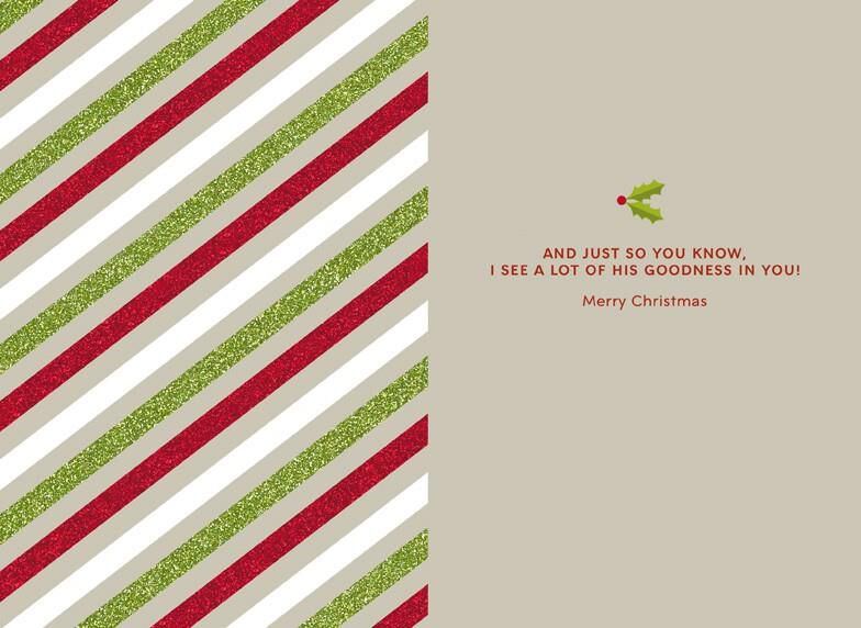 God Is Good Christmas Card