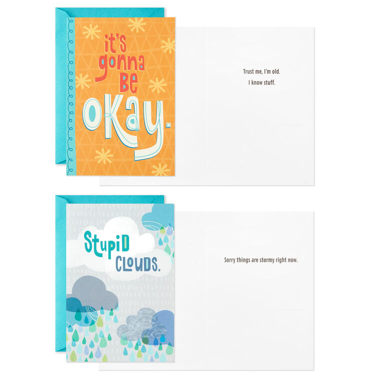 Whimsical Assorted Kids' Encouragement Cards With Stickers, Pack of 12, , large image number 3
