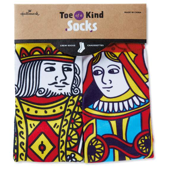 King and Queen Toe of a Kind Socks, , large image number 2