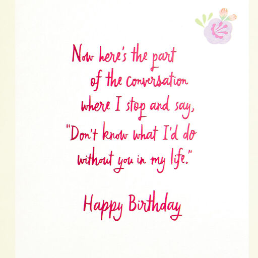 Don't Know What I'd Do Without You Birthday Card for Friend, 