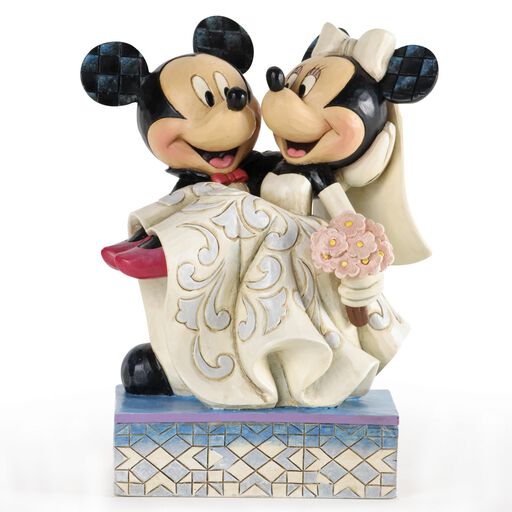 Congratulations, Mickey & Minnie Wedding Figurine, 
