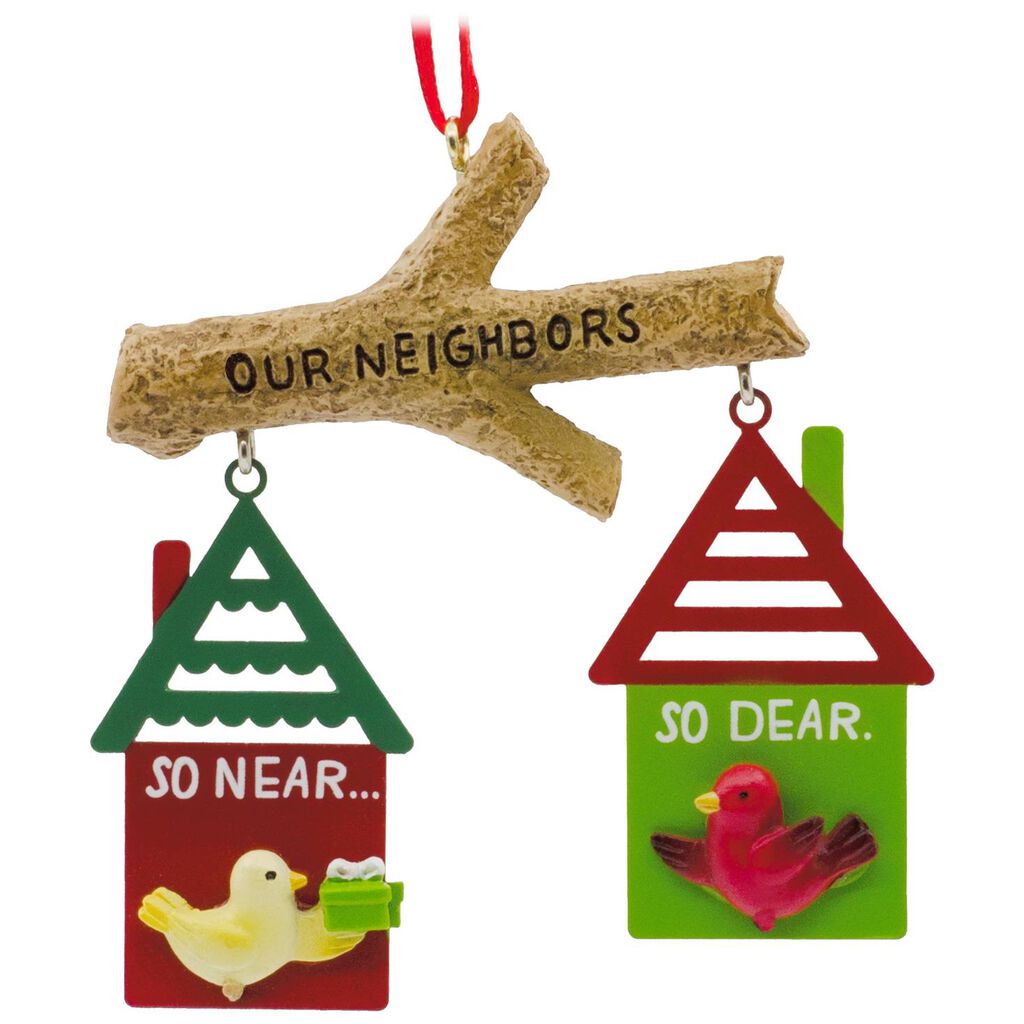 near and dear neighbors hallmark ornament gift ornaments hallmark