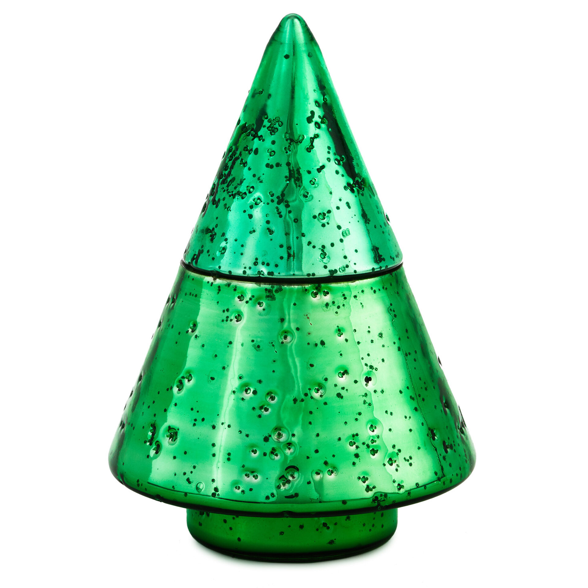 Mercury Glass Christmas Tree Candle Candles Hallmark
