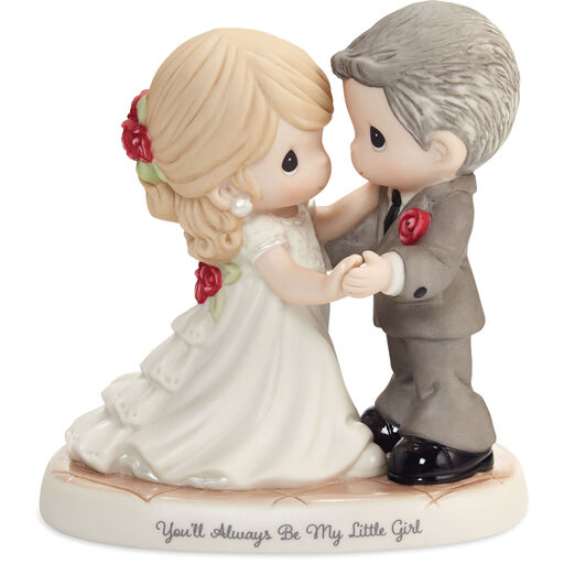 Precious Moments Wedding Father Daughter Dancing Figurine, 5.3", 